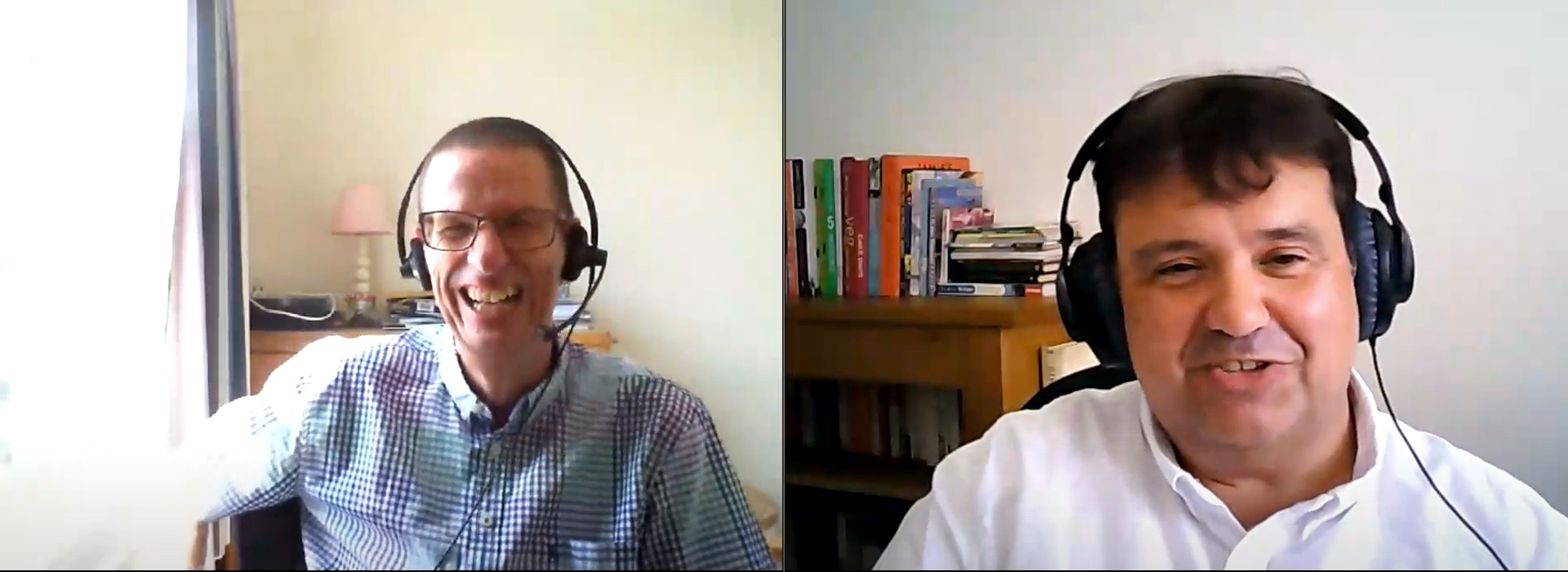 L to R: Andrew Knight, RICS & Kevin Grice, Trace Solutions